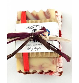 Windrift Hill Spicy Apple Soap with Cloth