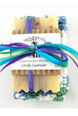 Windrift Hill Lovely Lavender Soap with Cloth
