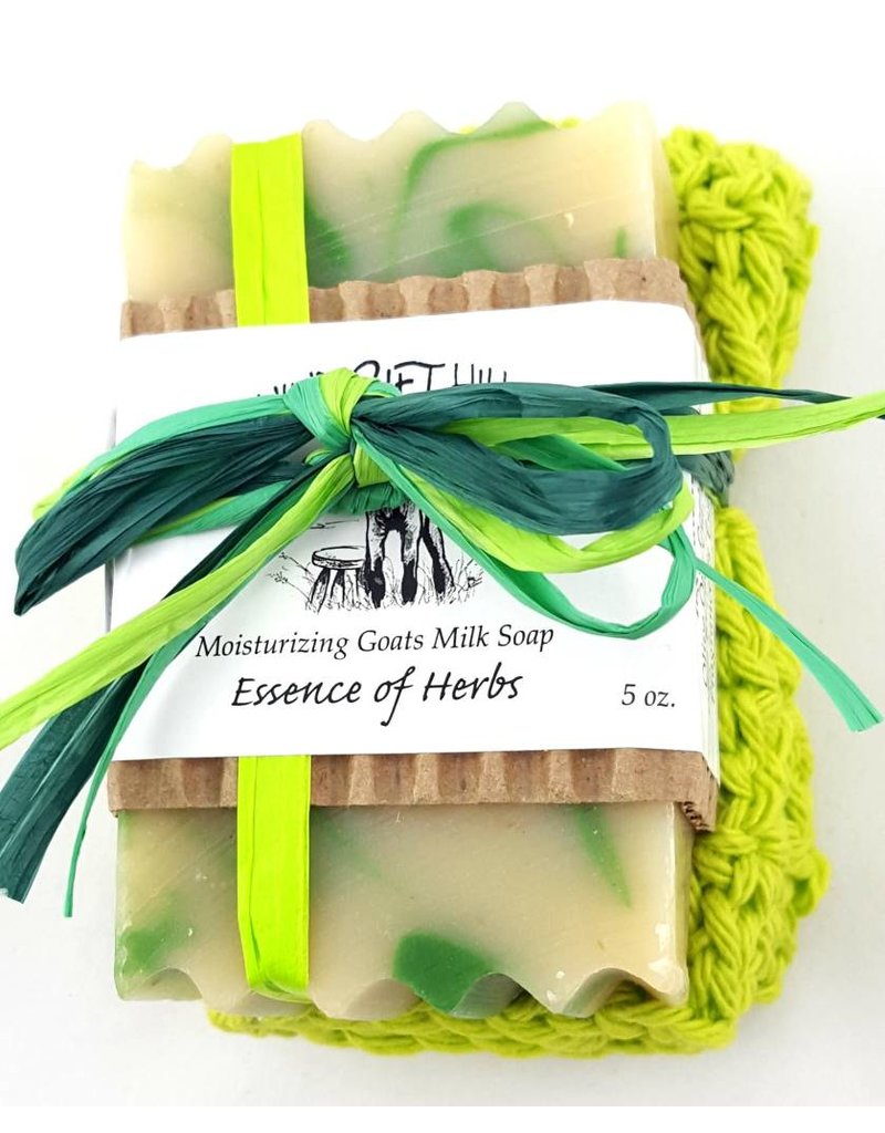 Windrift Hill Essence of Herbs Soap with Cloth