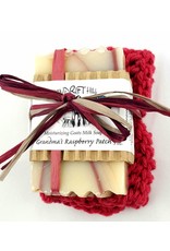 Windrift Hill Grandma's Raspberry Patch Soap with Cloth