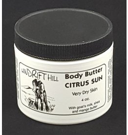 Windrift Hill Body Butter Citrus Sun 4oz