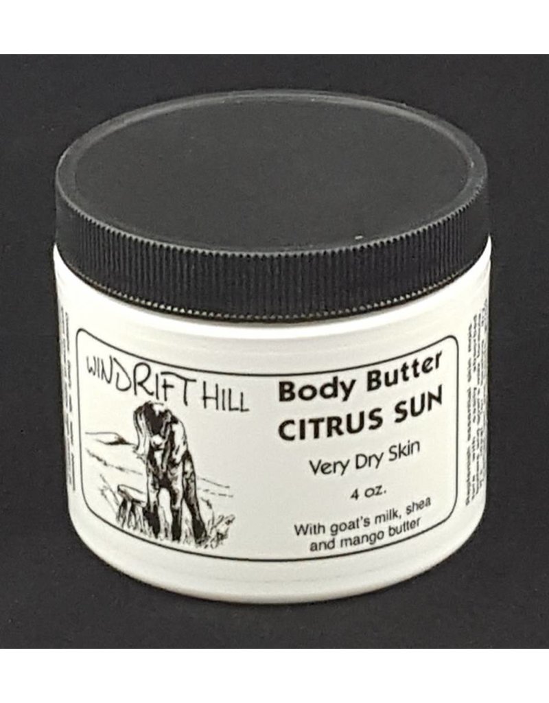 Windrift Hill Body Butter Citrus Sun 4oz