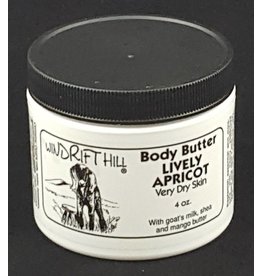 Windrift Hill Body Butter Lively Apricot 4oz