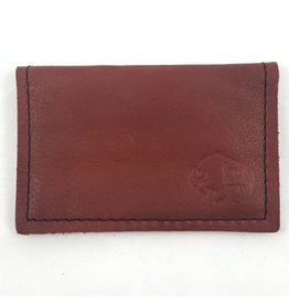 TLS Wallets TLS  Card Case Mahogany