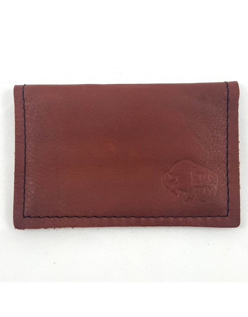 TLS Wallets TLS  Card Case Mahogany