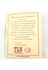 TLS Wallets TLS Card Case Chocolate