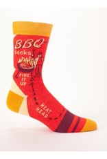 Blue Q Crew Sock - BBQ