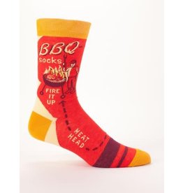 Blue Q Crew Sock - BBQ