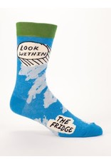 Blue Q Crew Sock - Look Within Fridge