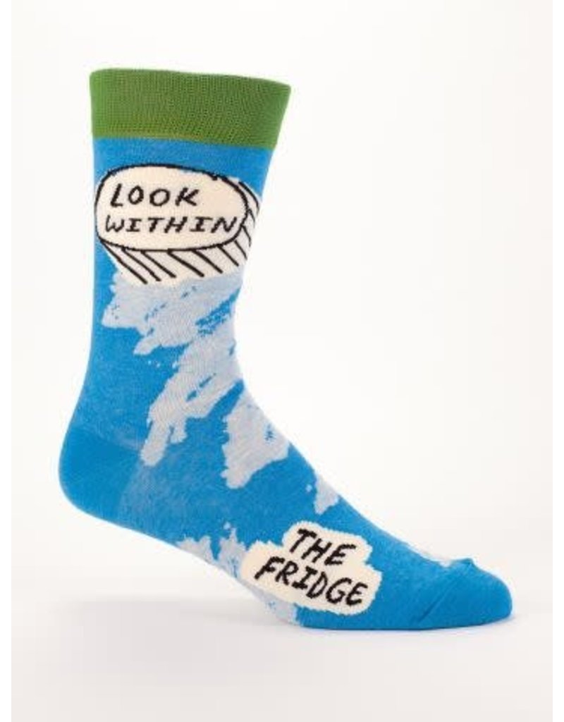 Blue Q Crew Sock - Look Within Fridge