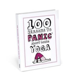 Knock Knock 100 reasons to panic  Yoga