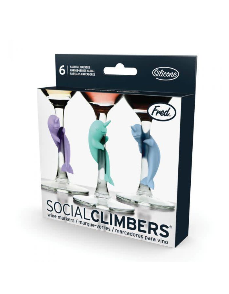 Fred & Friends Social Climbers Narwhal
