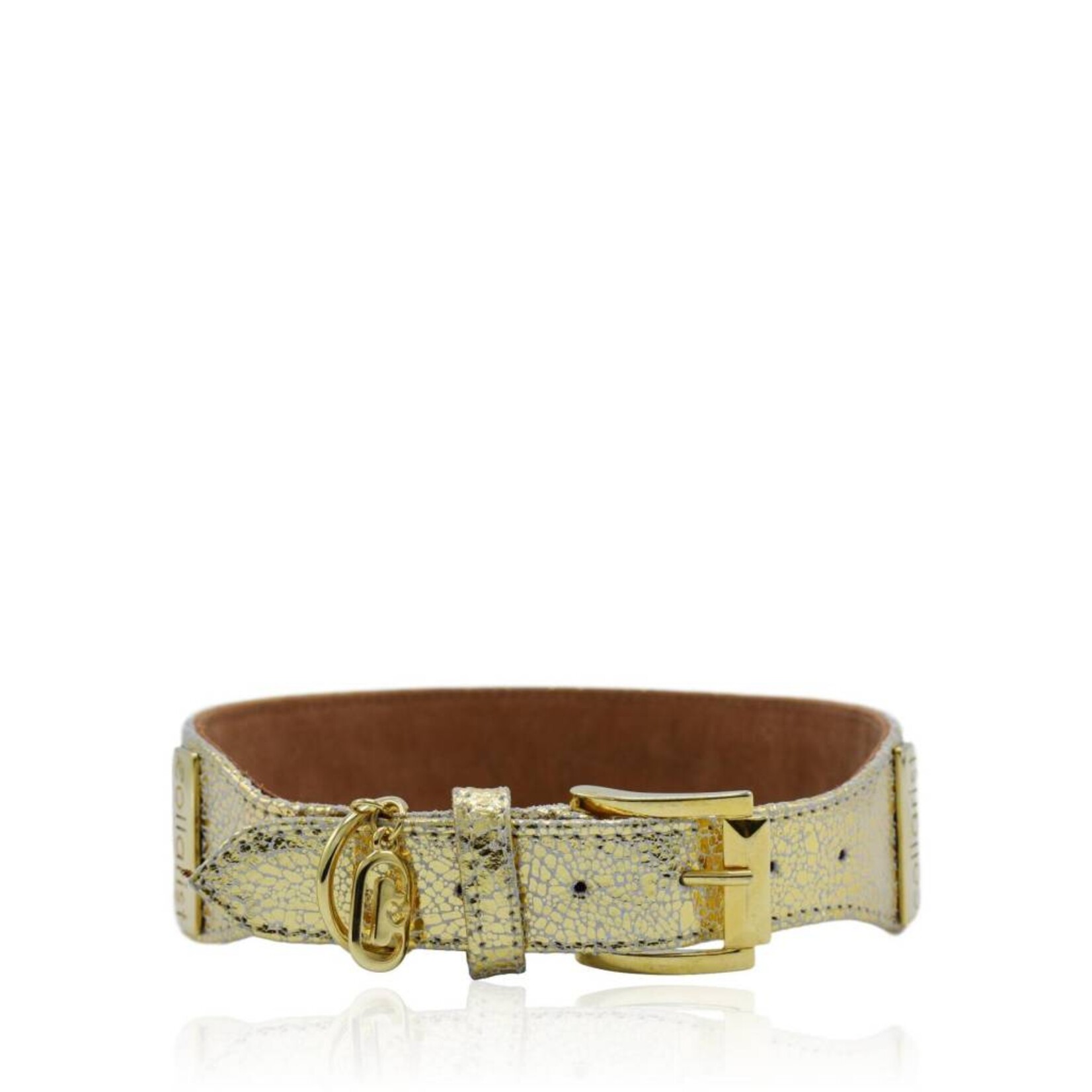 FRIENDSHIPCOLLAR Puppy Love Leather Dog Collar with Friendship