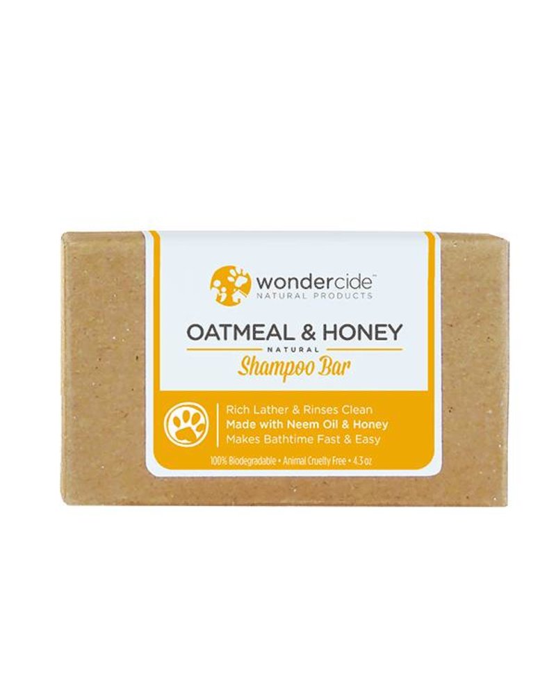 Wondercide Oatmeal & Honey Shampoo Bar