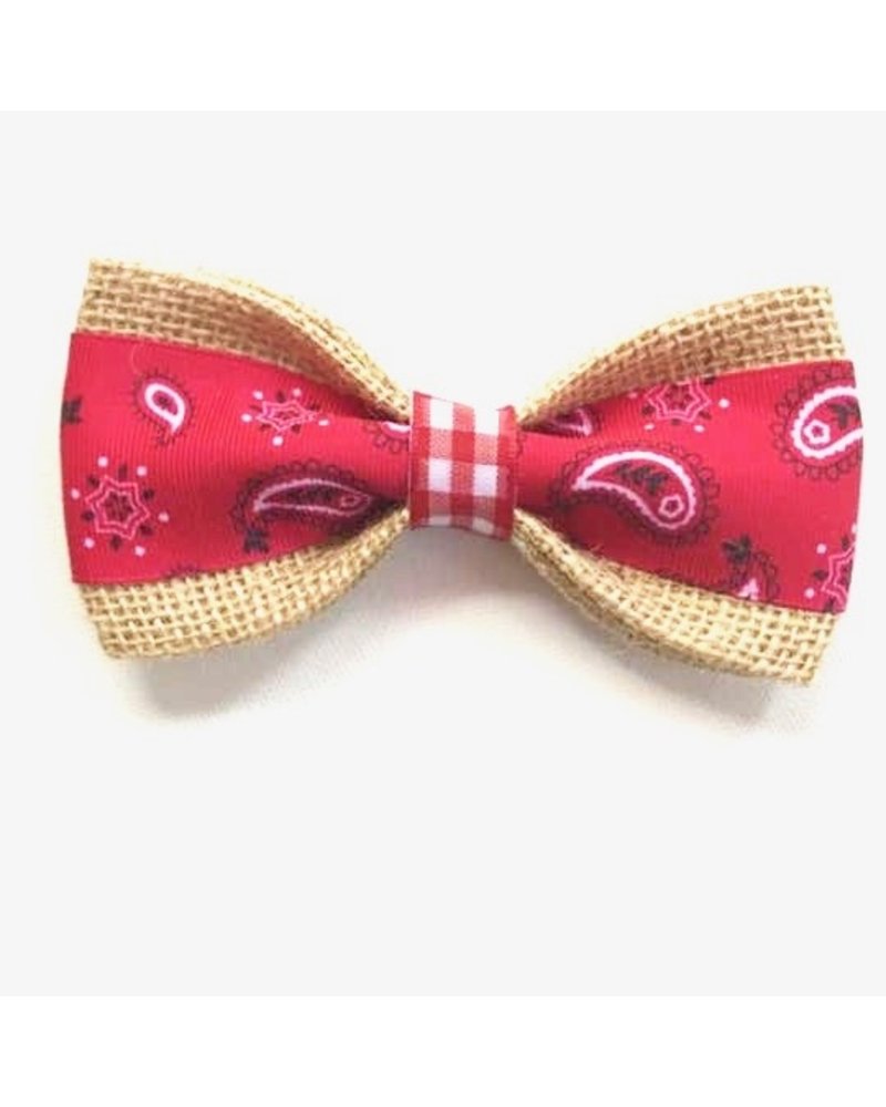 bandana bow tie