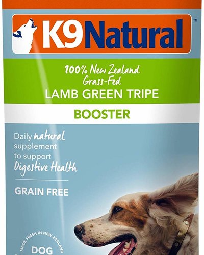 k9 natural lamb green tripe booster