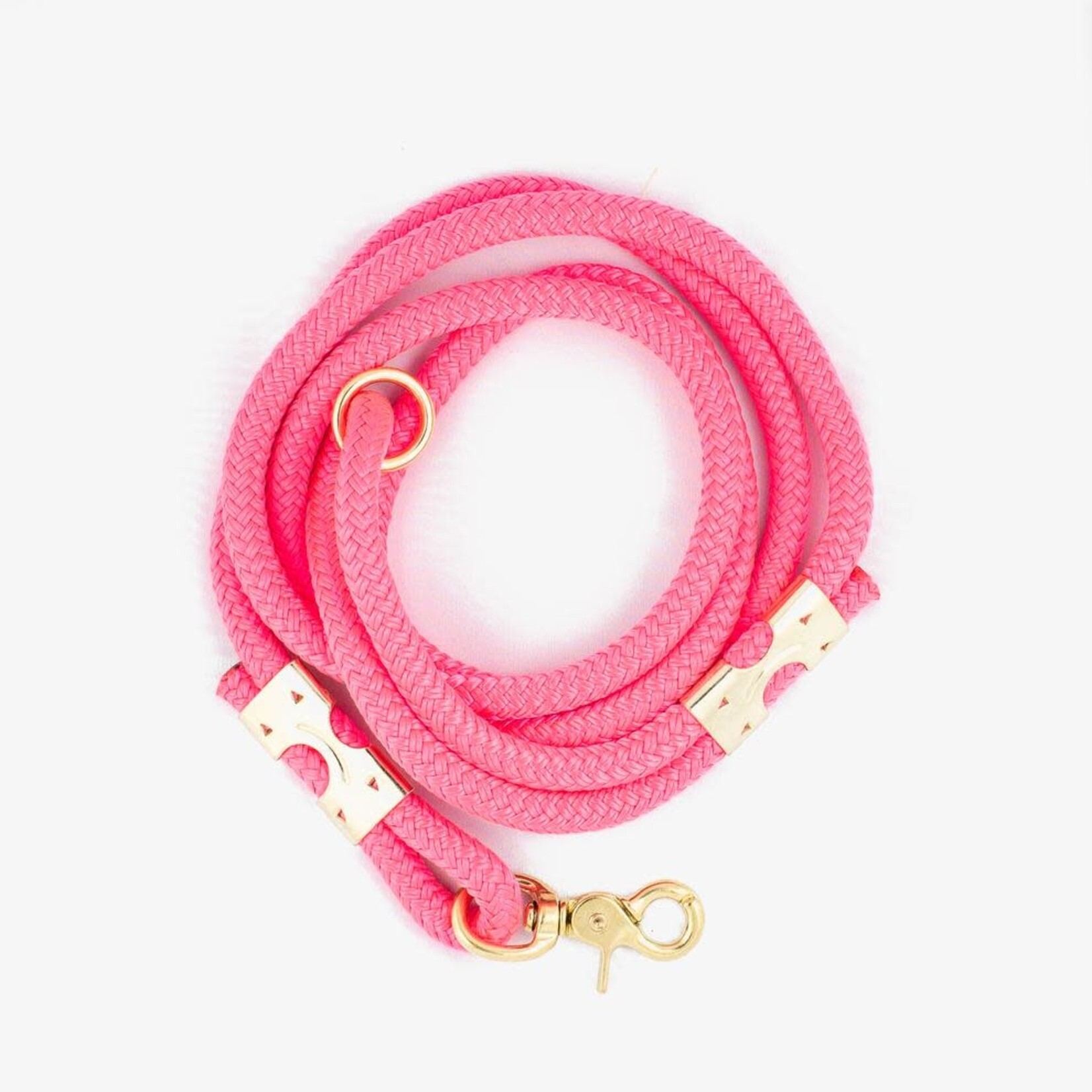 Nautical Rope Dog Leash - Pumpkin