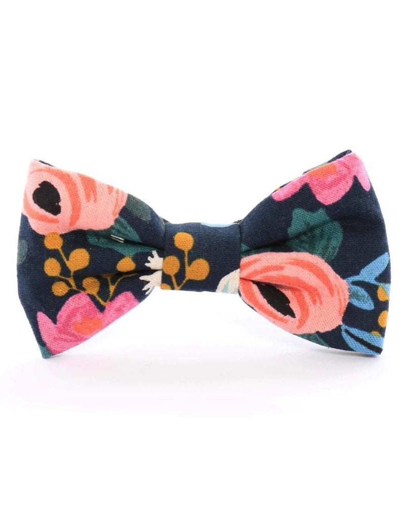 navy dog bow tie