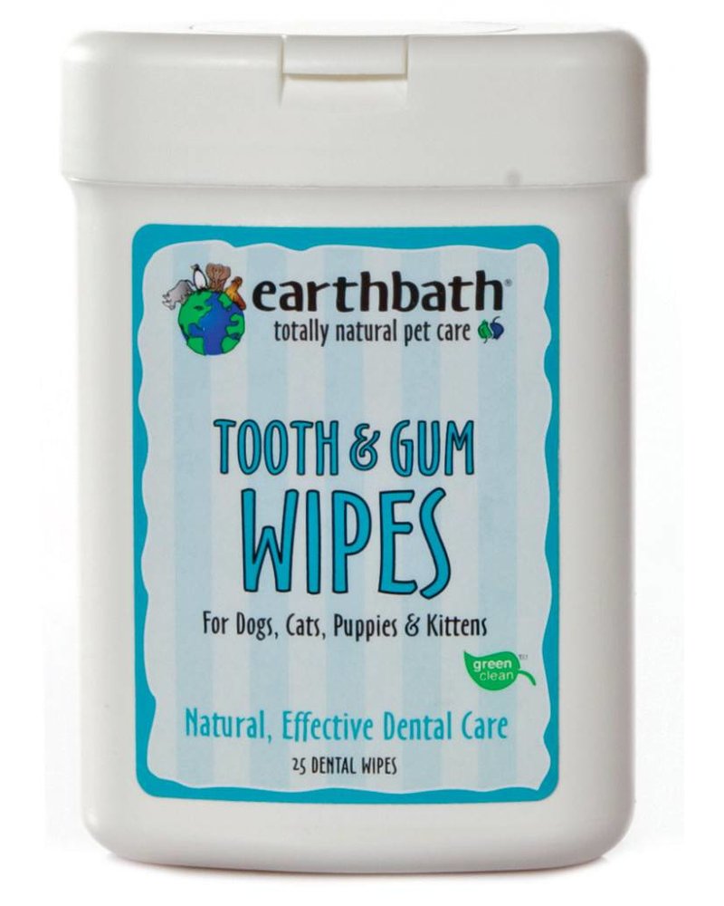 earthbath Tooth & Gum Dental Wipes