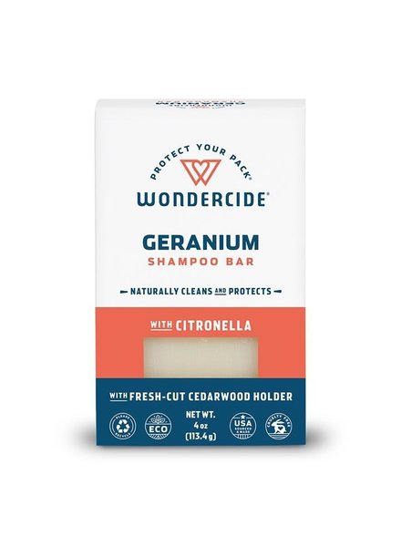 Wondercide Geranium Flea & Tick Shampoo Bar