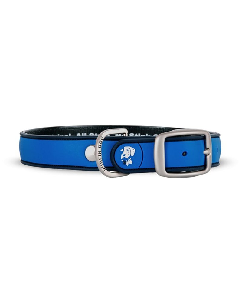 Dublin Dog Waterproof Collar, Blue