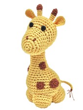 Pet Flys Crochet Giraffe Toy