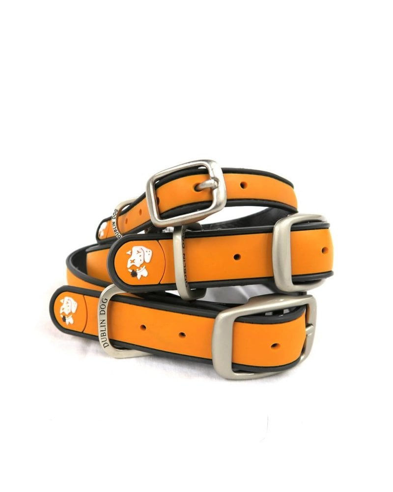 Dublin Dog Orange Waterproof Collar