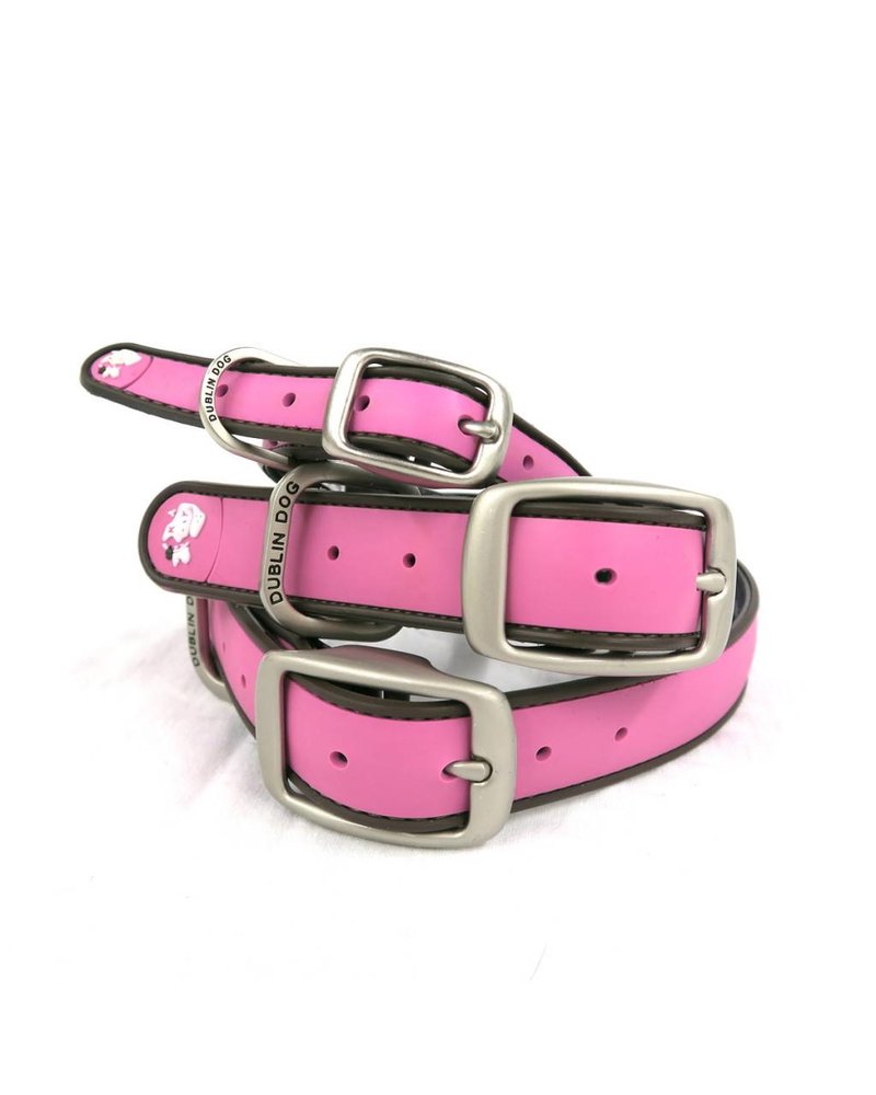 Dublin Dog Pink Waterproof Collar
