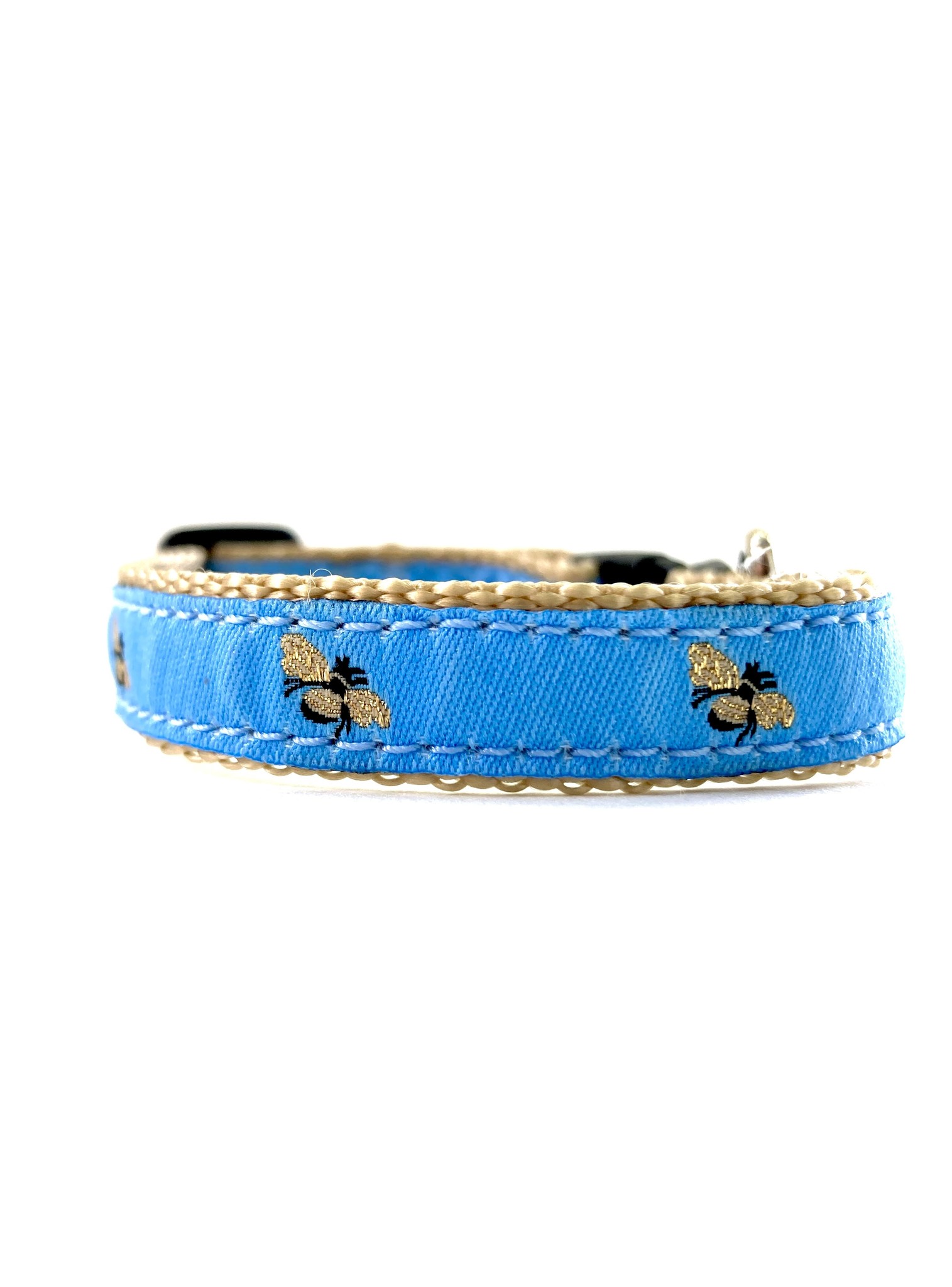 Preston Blue Bee Cat Collar