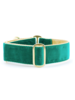 2 Hounds Design Martingale Collar - Emerald Velvet Collar
