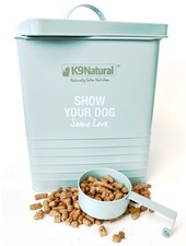 K9 Natural Dog Food Storage Tin & Scoop