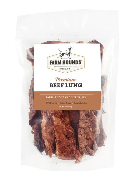 Farm Hounds Beef Lung 2 oz