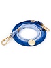 Found My Animal Original Adjustable Latty Blue Ombre Cotton Dog Rope Leash