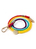 Found My Animal Original Adjustable Prismatic Rainbow Cotton Dog Rope Leash