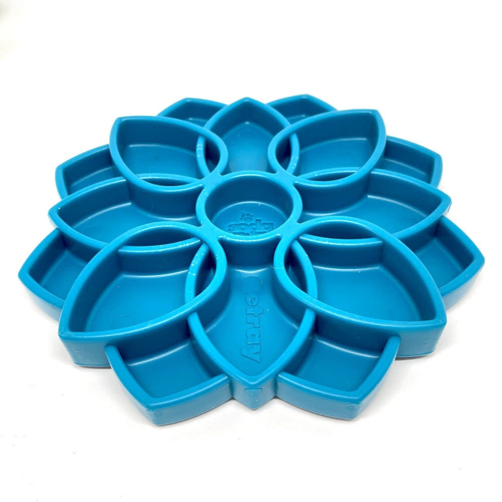 SODA PUP, Mandala Flower Slow Feeder Bowl for Dogs & Cats