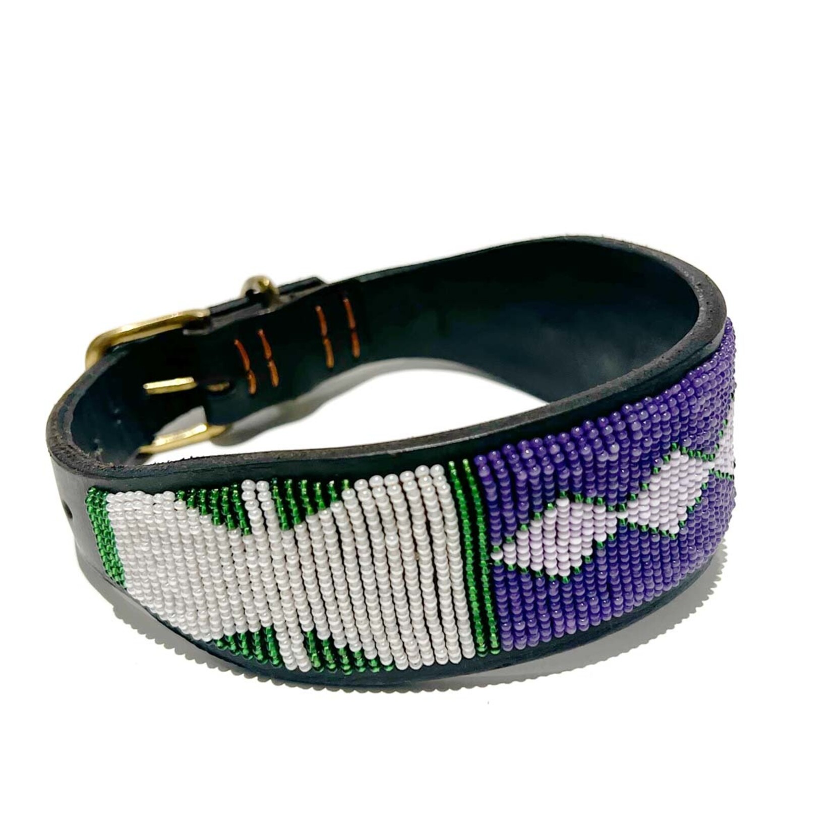 Kenyan Collection Yesterday Today Tomorrow Beaded Lurcher Collar
