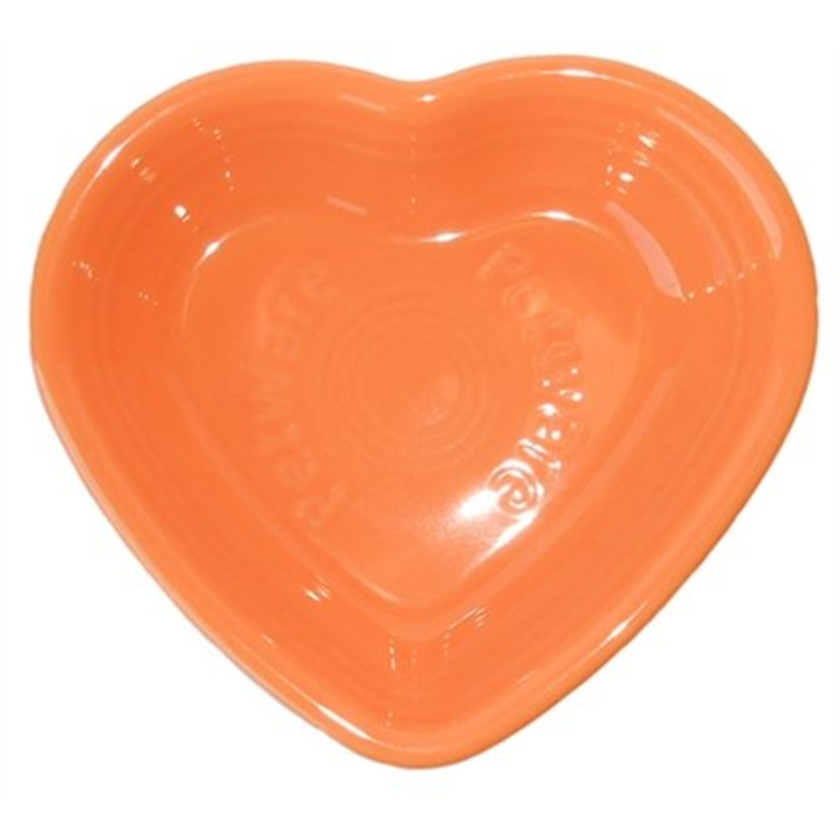 Fiesta Petware Heart Shaped Porcelain Bowl