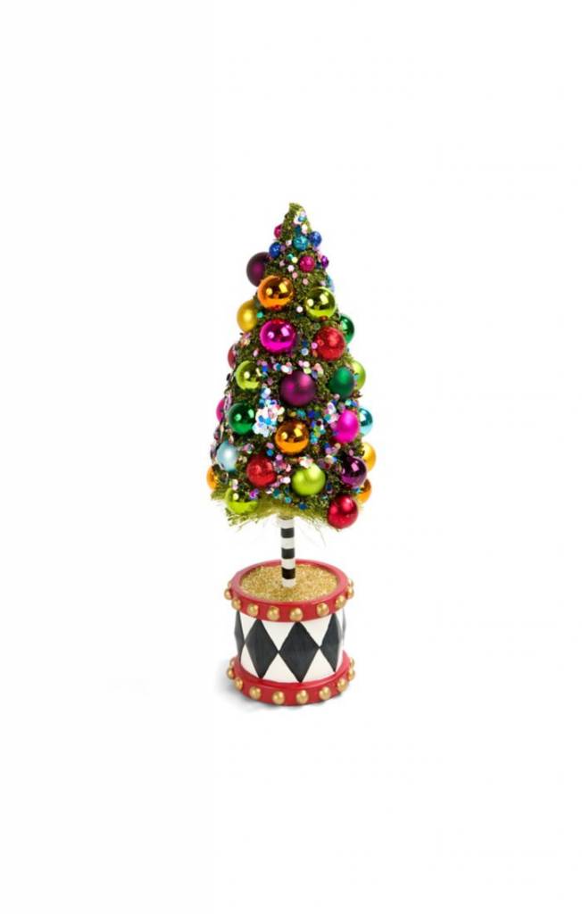 MacKenzie-Childs  Glam Up Small Bottle Brush Tree