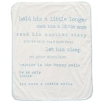 MudPie Little Boy Sherpa Blankets