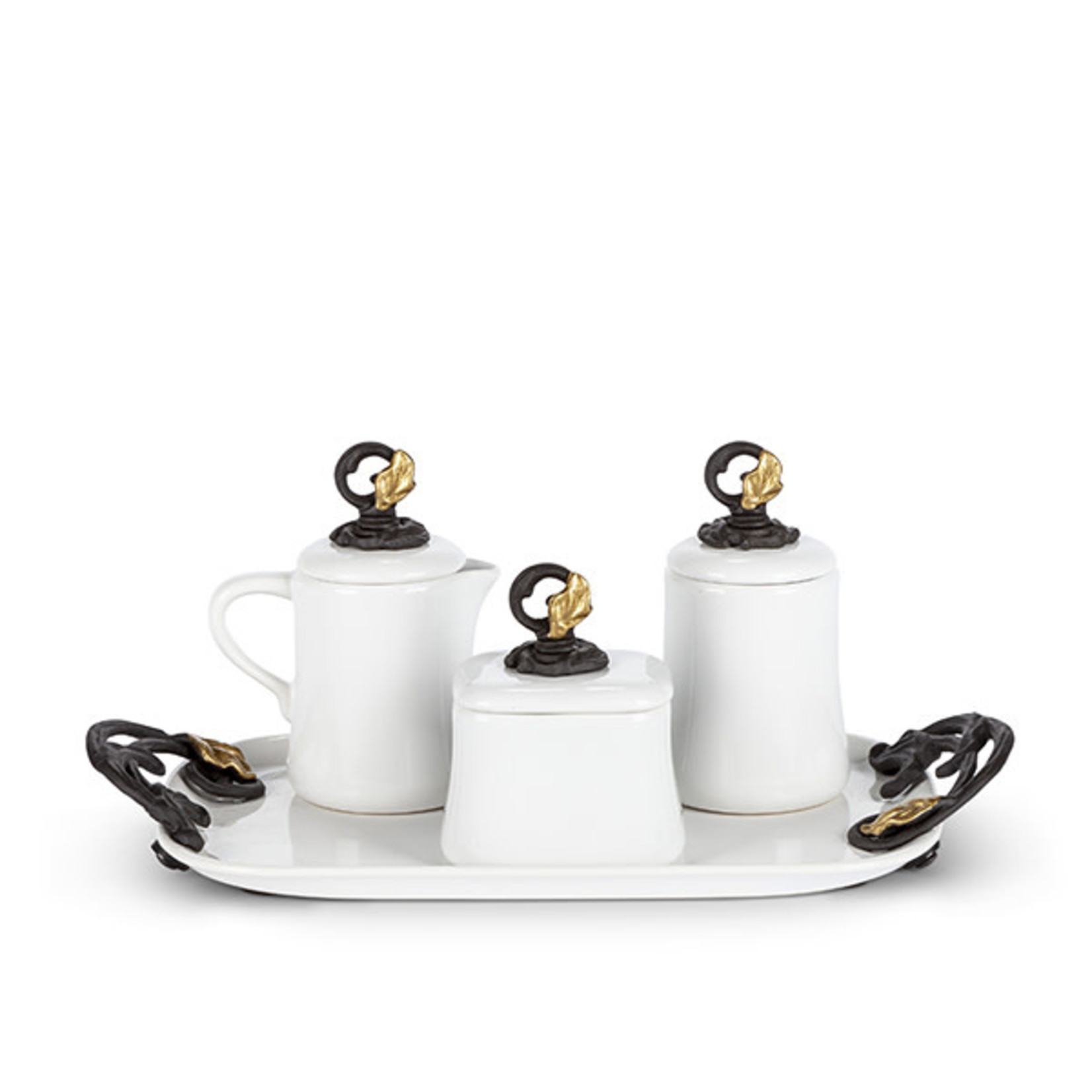 The GG Collection GL Coffee Set w/Tray