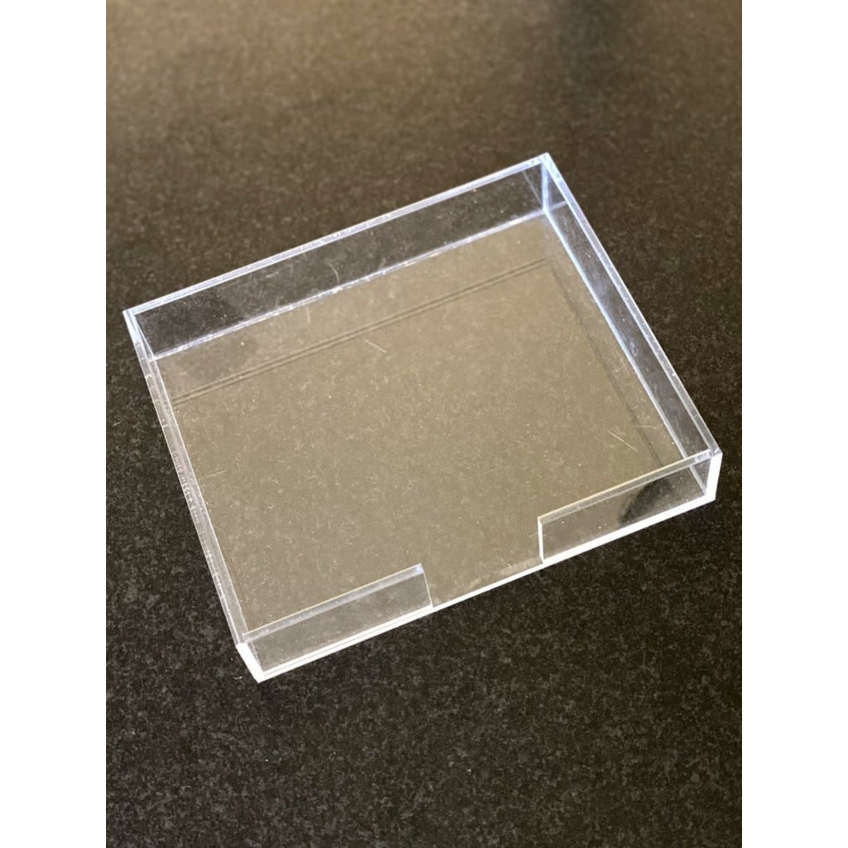 Black Ink LUCITE TRAY - LARGE "LUXE"