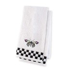 MacKenzie Childs Butterfly Hand Towels - Set of 2