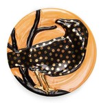 MacKenzie Childs Limited Edition Speckled Crow Plate - Small  - FINAL SALE