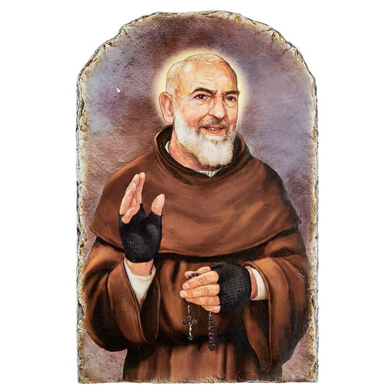 St Pio Arch Tile Plaque