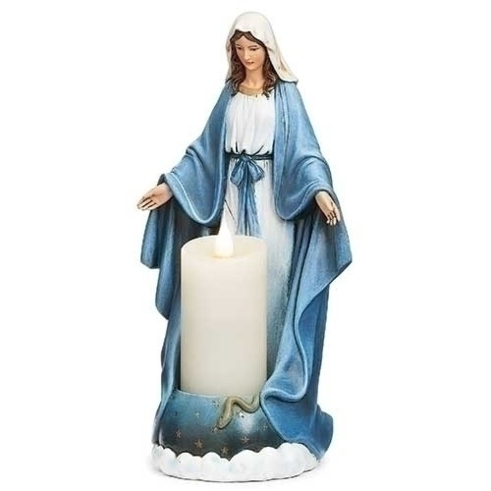 10"H OUR LADY OF GRACE FIGURE
