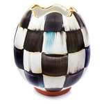 MacKenzie Childs CC Egg Vase