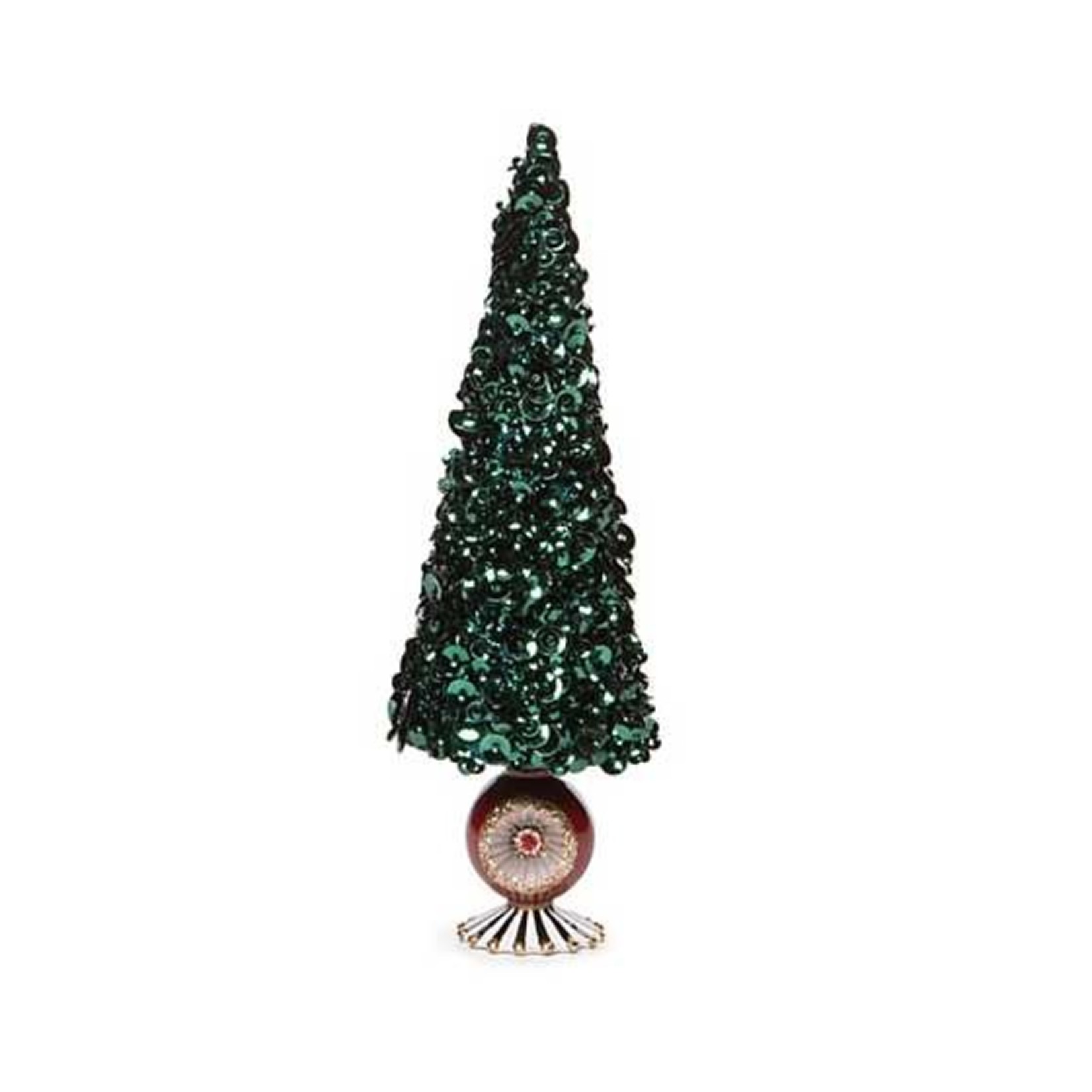 MacKenzie Childs Christmas Magic Sequin Tree - Small