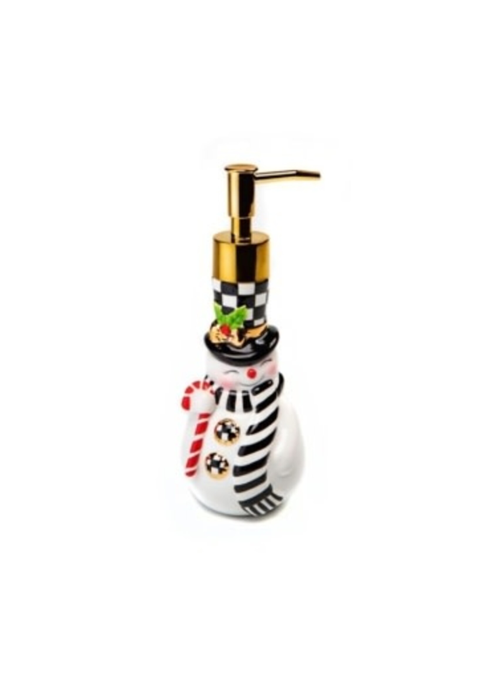 Snowman soap clearance dispenser