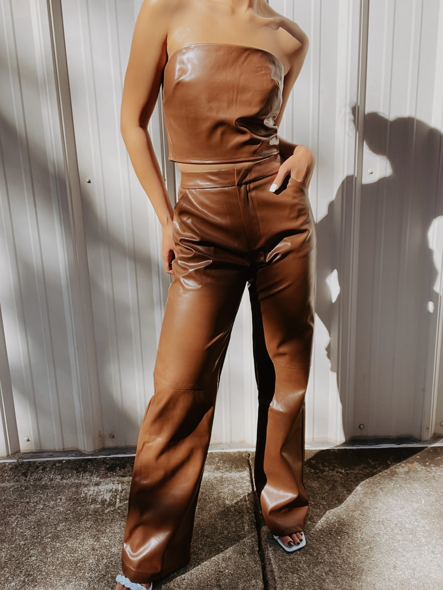 Brie Leather Pants - Stella Dallas Boutique