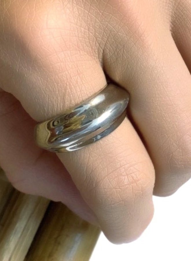 Chunky Silver Ring